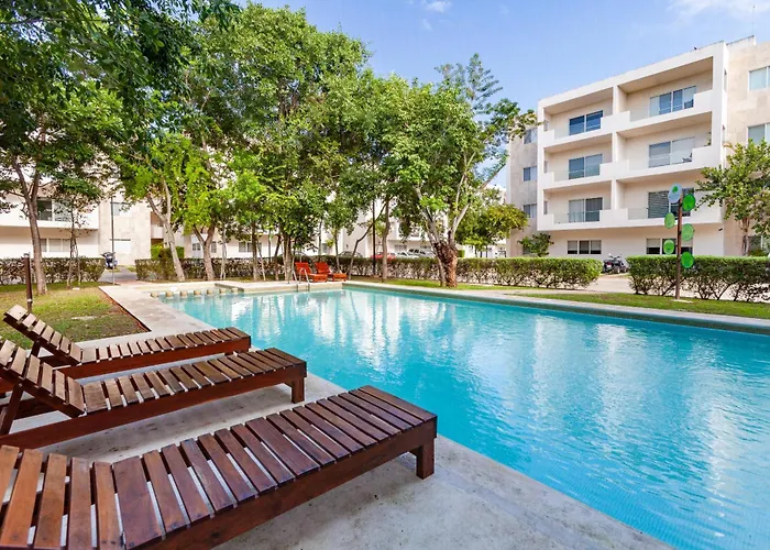 Hébergement de vacances Spacious 3br 3 Pools Gym 500mb Wifi Parking Playa del Carmen